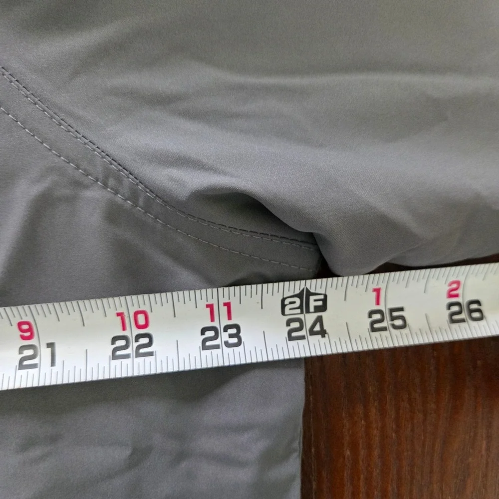Banana Republic Bomber Jacket Gray Zip Front Mens Large‎